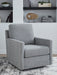 Freybourne Next-Gen Nuvella Swivel Accent Chair - Woo Town Furniture (Worcester,MA)
