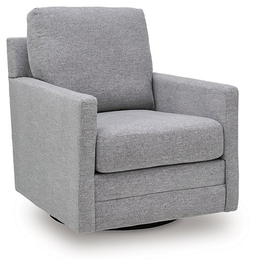 Freybourne Next-Gen Nuvella Swivel Accent Chair - Woo Town Furniture (Worcester,MA)