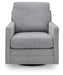Freybourne Next-Gen Nuvella Swivel Accent Chair - Woo Town Furniture (Worcester,MA)