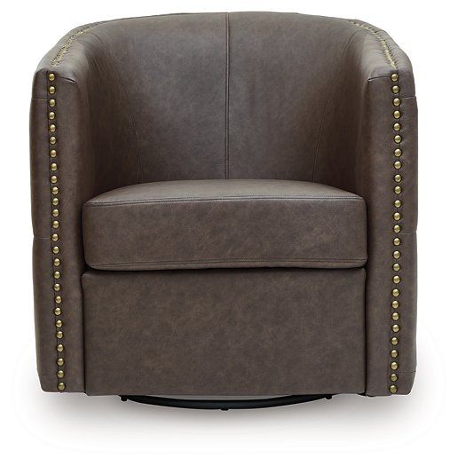 Brentlow Swivel Accent Chair - Woo Town Furniture (Worcester,MA)