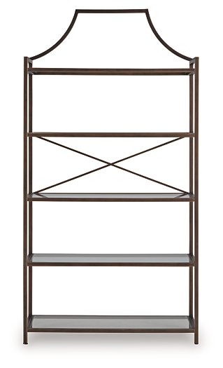 Bernonly 72" Bookcase - Woo Town Furniture (Worcester,MA)