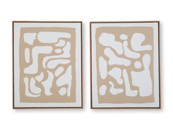 Waldett Wall Art (Set of 2) - Woo Town Furniture (Worcester,MA)