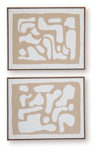 Waldett Wall Art (Set of 2) - Woo Town Furniture (Worcester,MA)