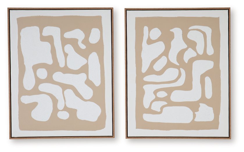 Waldett Wall Art (Set of 2) - Woo Town Furniture (Worcester,MA)