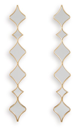 Harriswood Accent Mirror Set (Set of 2) - Woo Town Furniture (Worcester,MA)