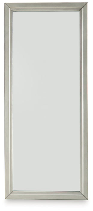 Evesen Floor Standing Mirror/Storage - Woo Town Furniture (Worcester,MA)