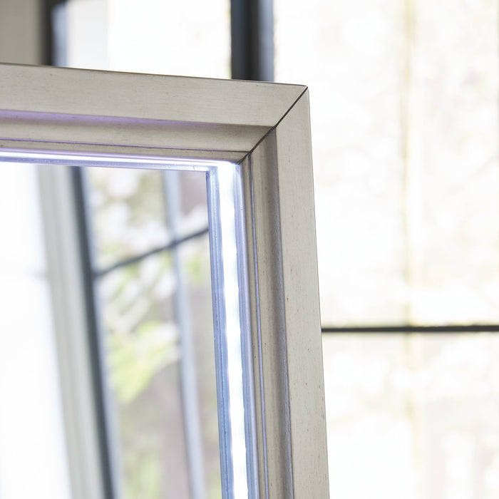 Evesen Floor Standing Mirror/Storage - Woo Town Furniture (Worcester,MA)