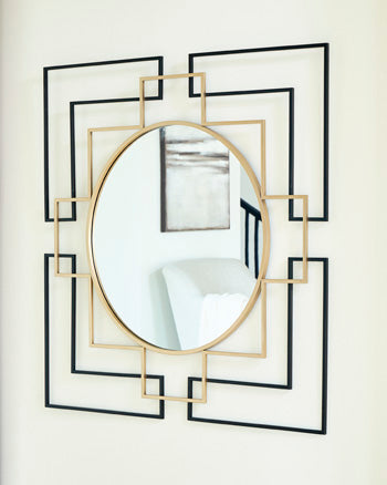 Oceanal Accent Mirror - Woo Town Furniture (Worcester,MA)