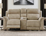 Next-Gen DuraPella Power Reclining Loveseat with Console - Woo Town Furniture (Worcester,MA)