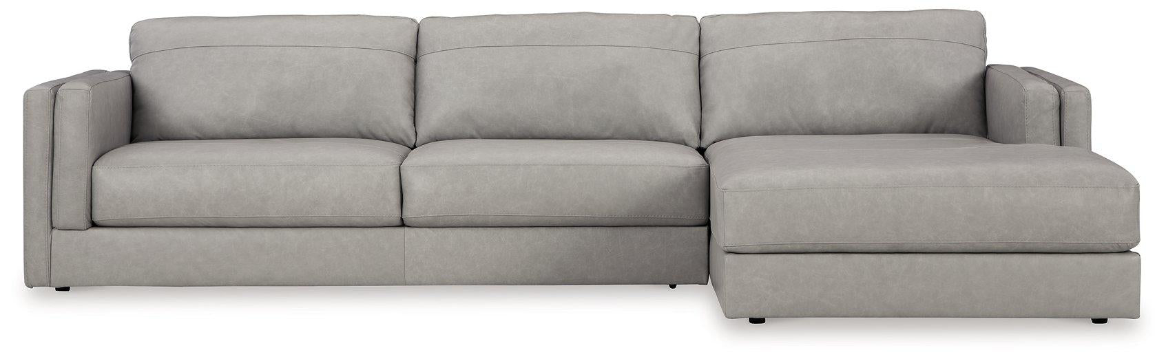 Amiata Sectional with Chaise - Woo Town Furniture (Worcester,MA)