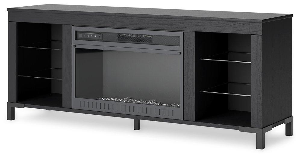 Cayberry 60" TV Stand with Electric Fireplace - Woo Town Furniture (Worcester,MA)