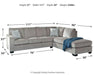Altari Sectional with Chaise - Woo Town Furniture (Worcester,MA)