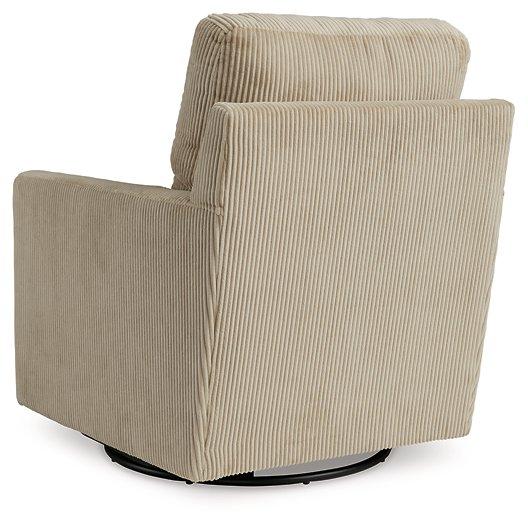 Icaman Swivel Accent Chair - Woo Town Furniture (Worcester,MA)
