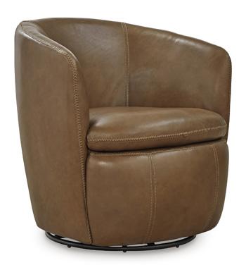 Kierreys Swivel Accent Chair - Woo Town Furniture (Worcester,MA)