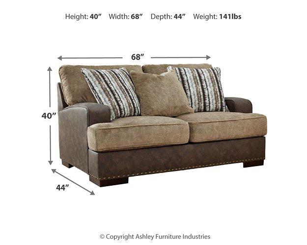 Alesbury Loveseat - Woo Town Furniture (Worcester,MA)
