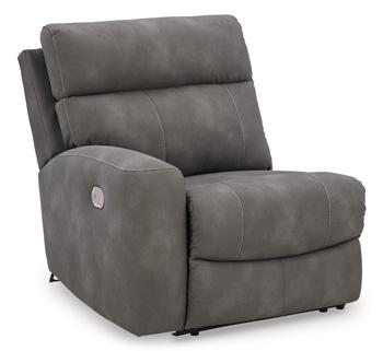 Next-Gen DuraPella Power Reclining Sectional Loveseat - Woo Town Furniture (Worcester,MA)