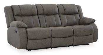 First Base Reclining Sofa - Woo Town Furniture (Worcester,MA)
