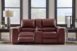 Alessandro Power Reclining Loveseat with Console - Woo Town Furniture (Worcester,MA)