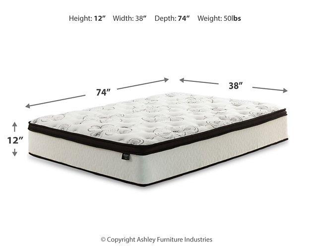 Chime 12 Inch Hybrid Mattress in a Box - Woo Town Furniture (Worcester,MA)