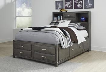Caitbrook Storage Bed with 7 Drawers - Woo Town Furniture (Worcester,MA)