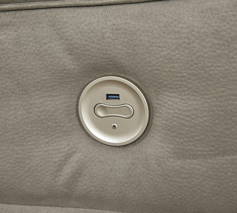 Next-Gen Gaucho Power Reclining Loveseat with Console - Woo Town Furniture (Worcester,MA)