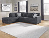 Altari Sleeper Sectional with Chaise - Woo Town Furniture (Worcester,MA)
