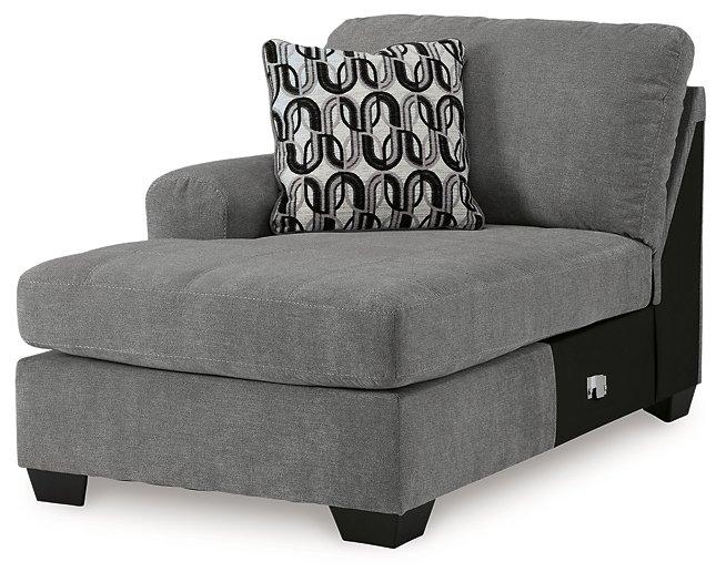 Birkdale Court Sectional with Chaise - Woo Town Furniture (Worcester,MA)