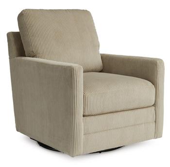 Icaman Swivel Accent Chair - Woo Town Furniture (Worcester,MA)