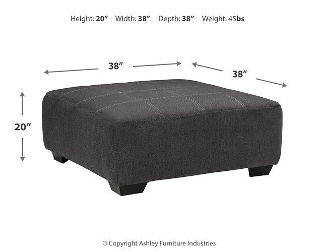 Ambee Oversized Accent Ottoman - Woo Town Furniture (Worcester,MA)