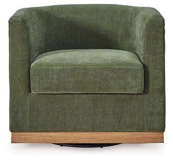 Jersonlow Swivel Accent Chair - Woo Town Furniture (Worcester,MA)