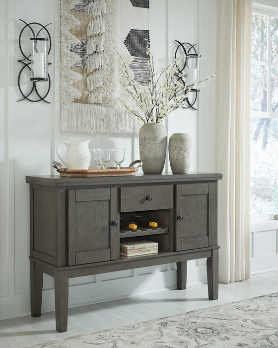 Hallanden Dining Room Set - Woo Town Furniture (Worcester,MA)