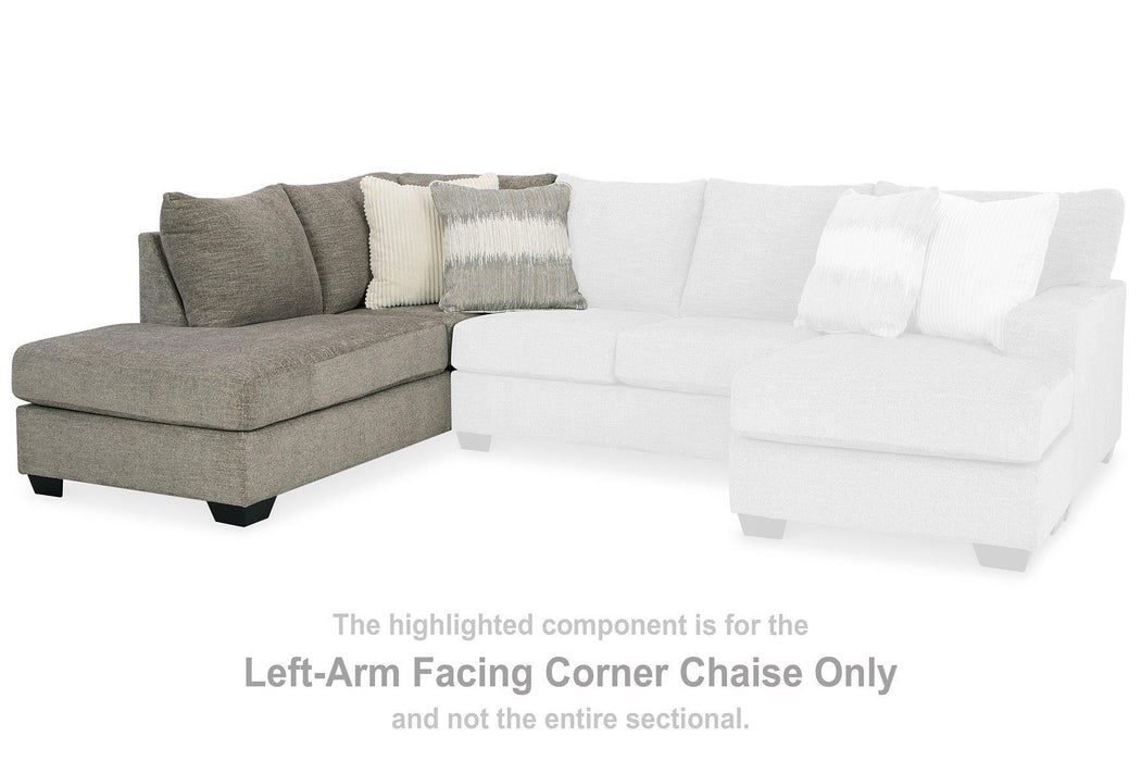Creswell Sectional with Chaise - Woo Town Furniture (Worcester,MA)