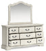 Arlendyne Dresser and Mirror - Woo Town Furniture (Worcester,MA)