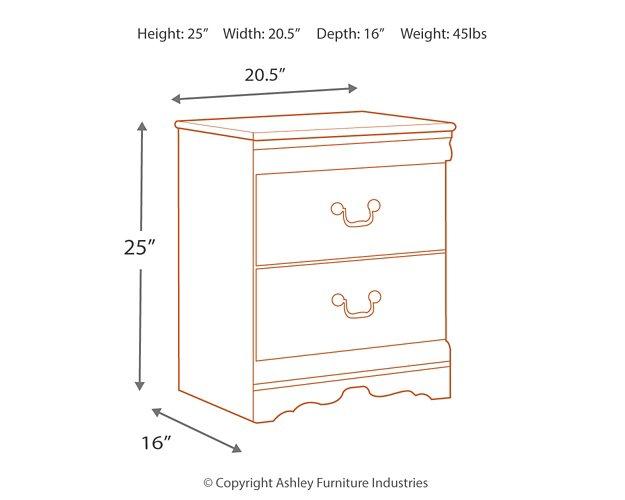Anarasia Nightstand - Woo Town Furniture (Worcester,MA)