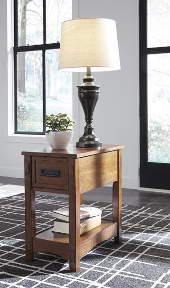Breegin Chairside End Table - Woo Town Furniture (Worcester,MA)