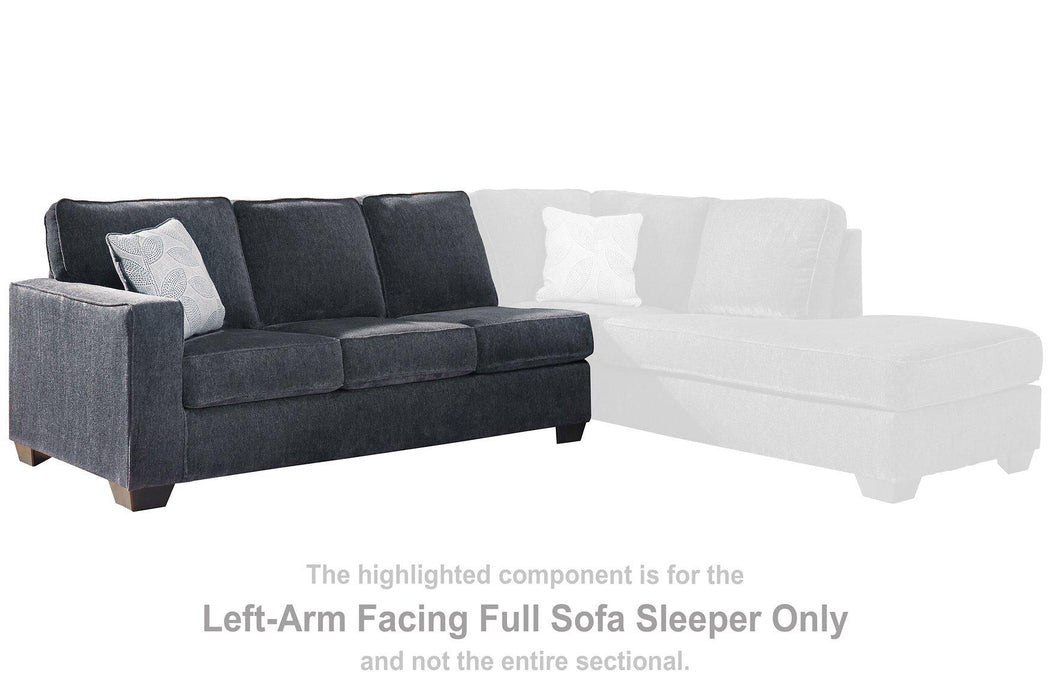 Altari Sleeper Sectional with Chaise - Woo Town Furniture (Worcester,MA)