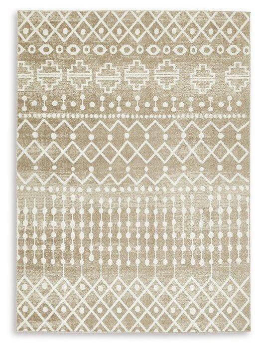 Bunchly 4'11" x 7'2" Washable Rug - Woo Town Furniture (Worcester,MA)
