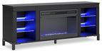 Cayberry Entertainment Center with Electric Fireplace - Woo Town Furniture (Worcester,MA)