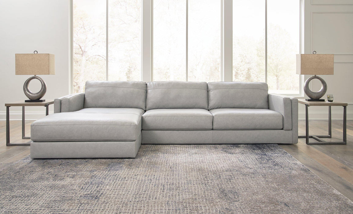 Amiata Sectional with Chaise - Woo Town Furniture (Worcester,MA)