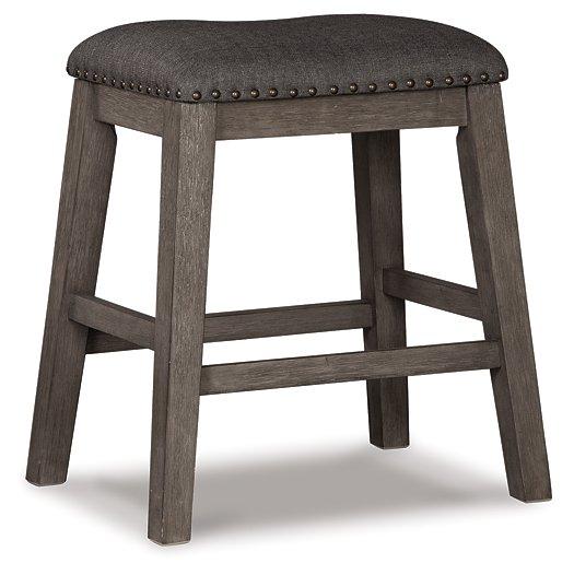 Caitbrook Counter Height Upholstered Bar Stool - Woo Town Furniture (Worcester,MA)