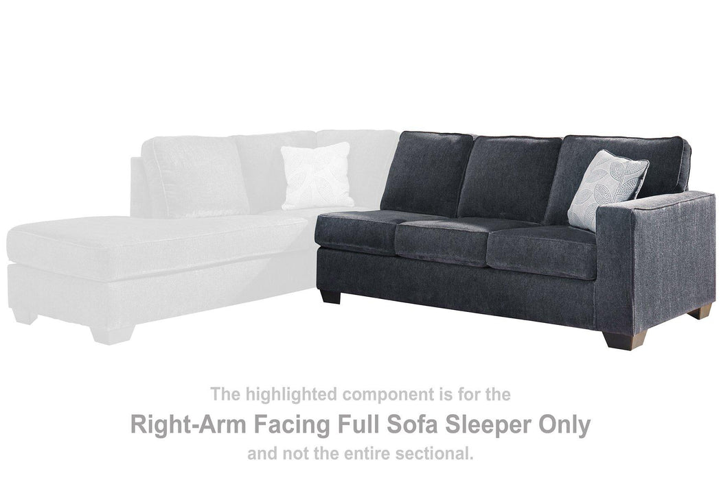 Altari Sleeper Sectional with Chaise - Woo Town Furniture (Worcester,MA)