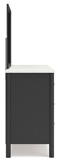 Cadmori Dresser and Mirror - Woo Town Furniture (Worcester,MA)