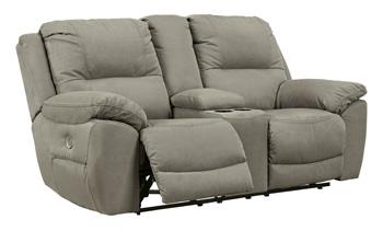 Next-Gen Gaucho Power Reclining Loveseat with Console - Woo Town Furniture (Worcester,MA)