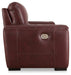Alessandro Power Reclining Loveseat with Console - Woo Town Furniture (Worcester,MA)