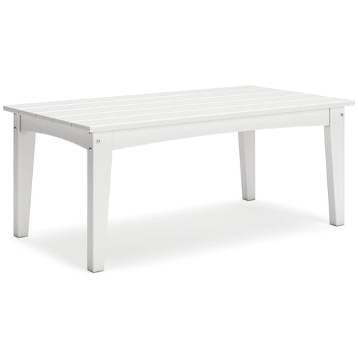Hyland wave Outdoor Coffee Table - Woo Town Furniture (Worcester,MA)