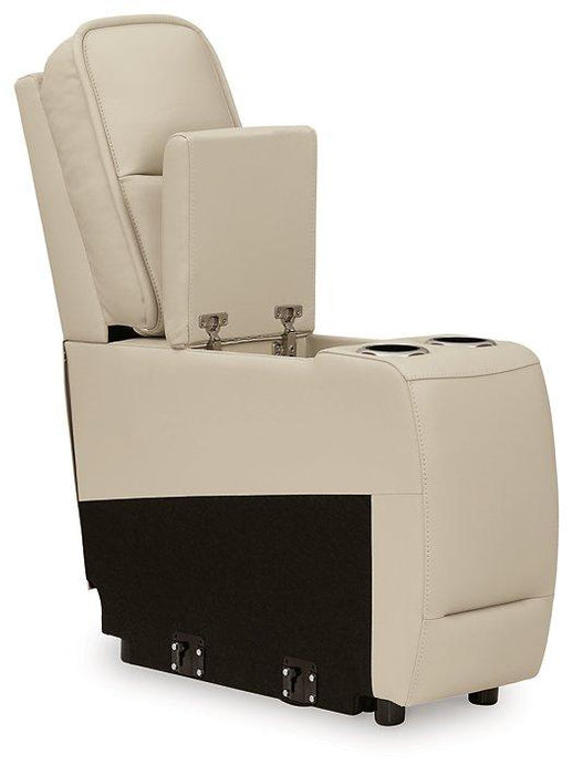 Double Deal Reclining Sectional with 2 Consoles - Woo Town Furniture (Worcester,MA)