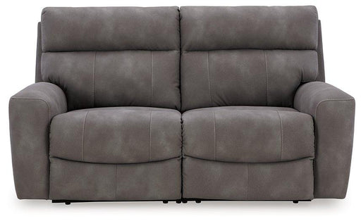 Next-Gen DuraPella Power Reclining Sectional Loveseat - Woo Town Furniture (Worcester,MA)