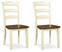 Woodanville Dining Chair Set - Woo Town Furniture (Worcester,MA)