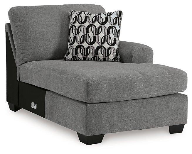 Birkdale Court Sectional with Chaise - Woo Town Furniture (Worcester,MA)