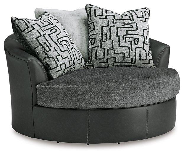 Brixley Pier Oversized Swivel Accent Chair - Woo Town Furniture (Worcester,MA)